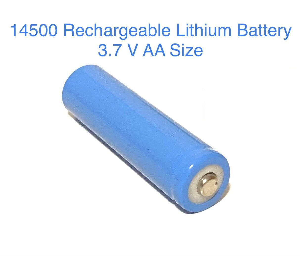 Rechargeable 4 × 14500  Lithium Battery 3.7 V AA Size Diameter 1.4Cm Length 5Cm