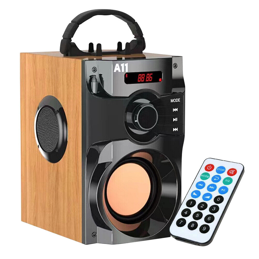 Bluetooth Speaker Subwoofer Heavy Bass Wireless Outdoor Portable Party Speaker
