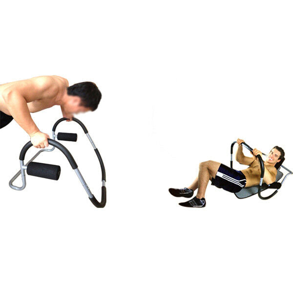 Home Gym Fitness Abdominal AB Roller Crunch Exercise Machine Situp Trainer