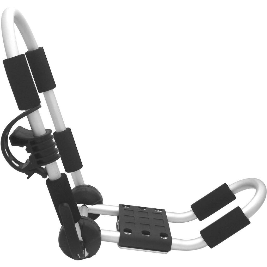 Universal Kayak Carrier Canoe Watercraft Roof Rack Folding Aluminum J-Bar Pair