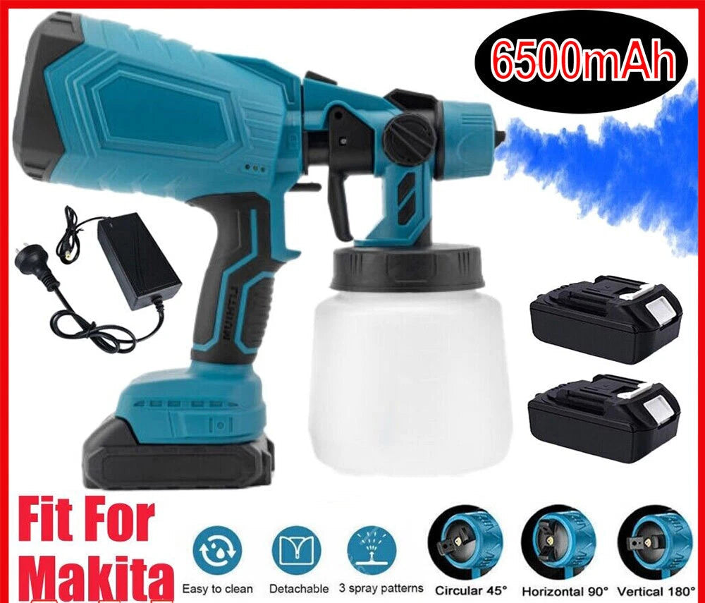 High Pressure Airless Paint Sprayer Spray Gun Cordless for Makita 18V Battery