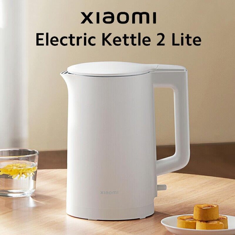 Xiaomi 1.5L Electric Kettle 2 1500W Smart Water Boiler Dispenser Multiple safety protections Stainless Steel