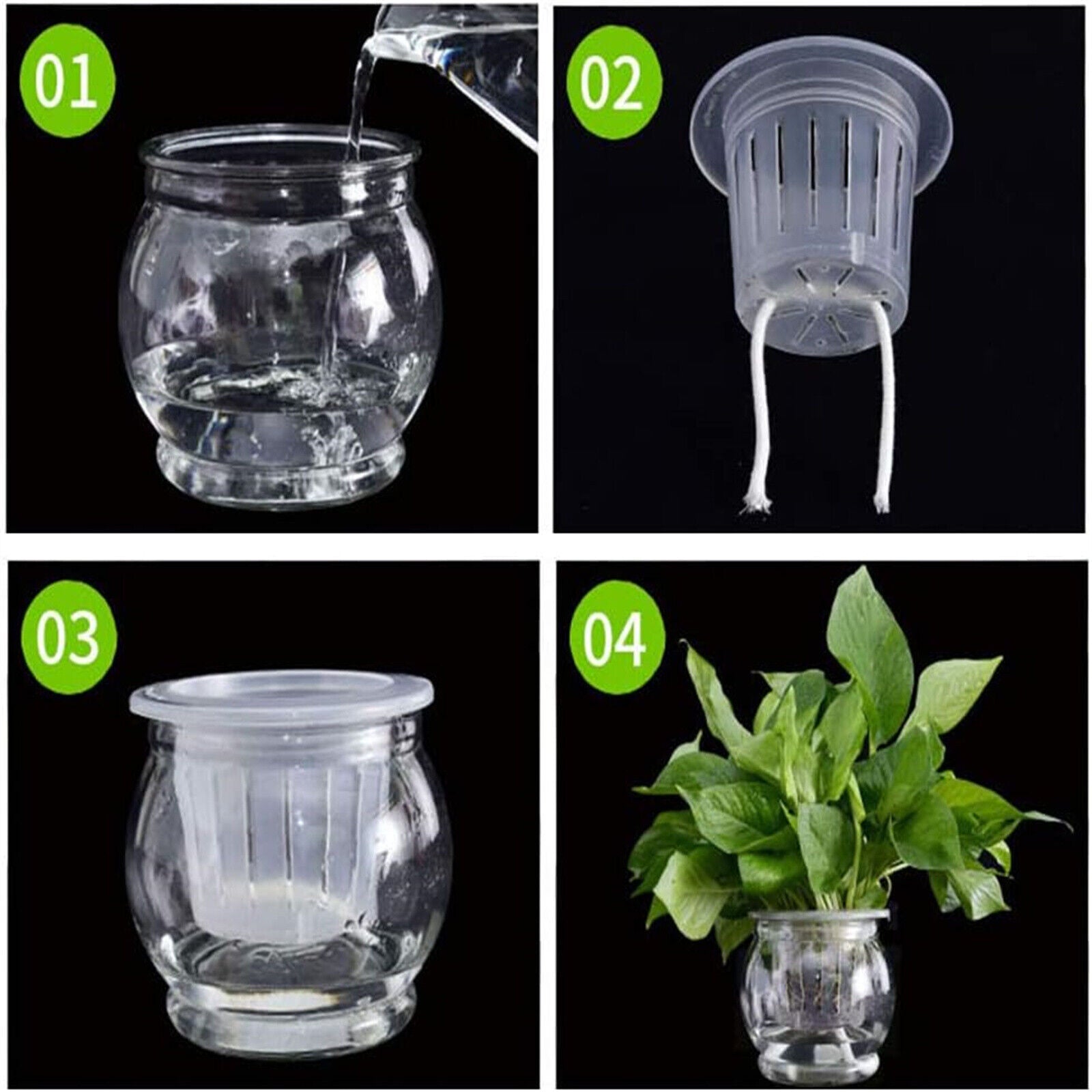 15-60M Self Watering Wick Cord Cotton Rope String Indoor Potted Plant Flower 6Mm
