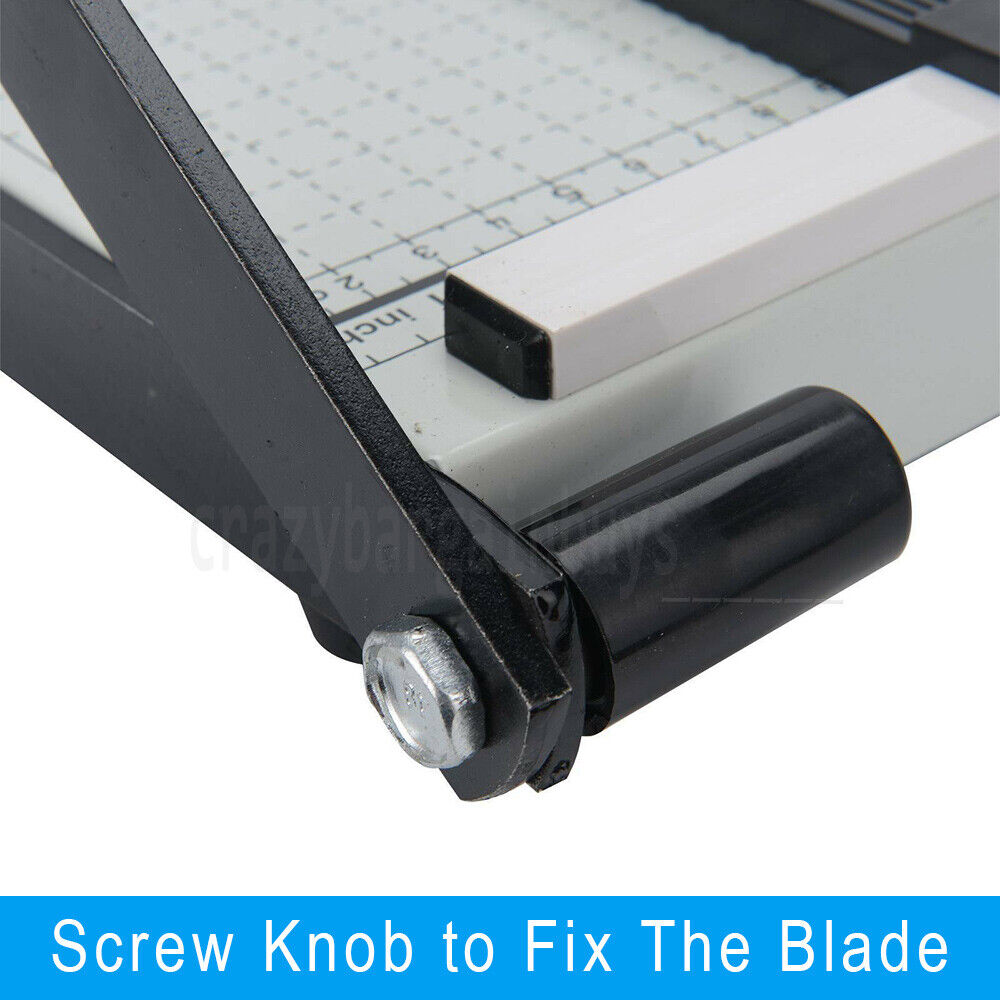 Premium Metal Paper Cutter A3 A4 B7 Photo Guillotine Page Trimmer 15Sheets Knife