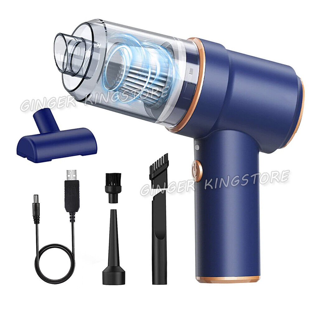 42000RPM Cordless Handheld Car Vacuum Cleaner Mini Portable Auto Wireless Duster