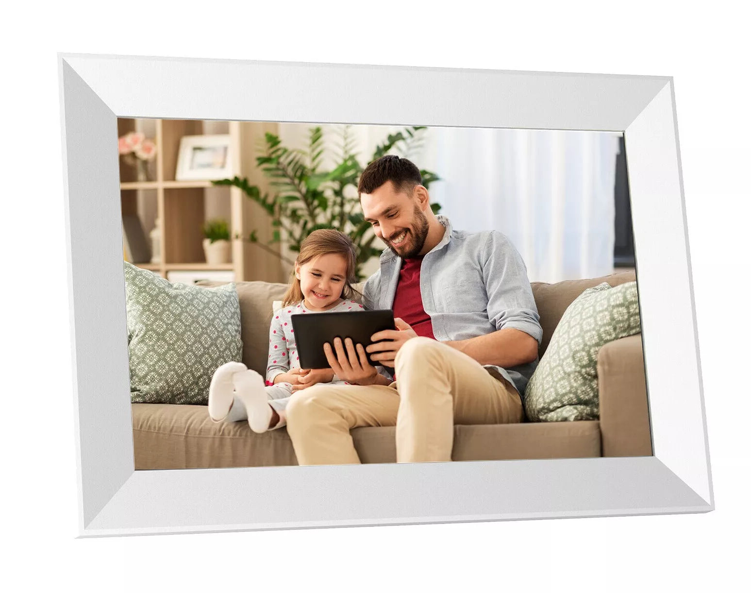 10.1Inch Classic Digital Photo Frame Wi-Fi 1080HD Album IPS Touch Screen 32GB AU