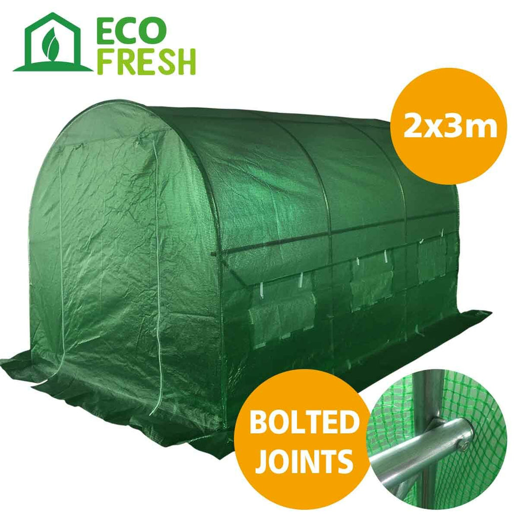 Walk In Greenhouse Tunnel Plant Garden Storage 2x3x2M