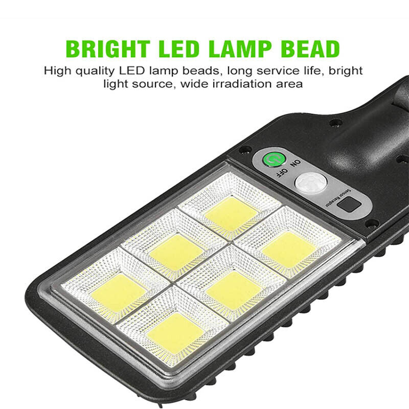 9000W Solar Security Lights Outdoor LED PIR Motion Sensor Flood Garden Light AU