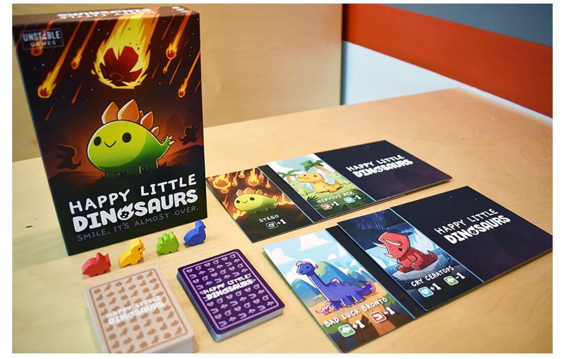 Happy Little Dinosaurs Base Card Game Board Game Friendly Family Party Game