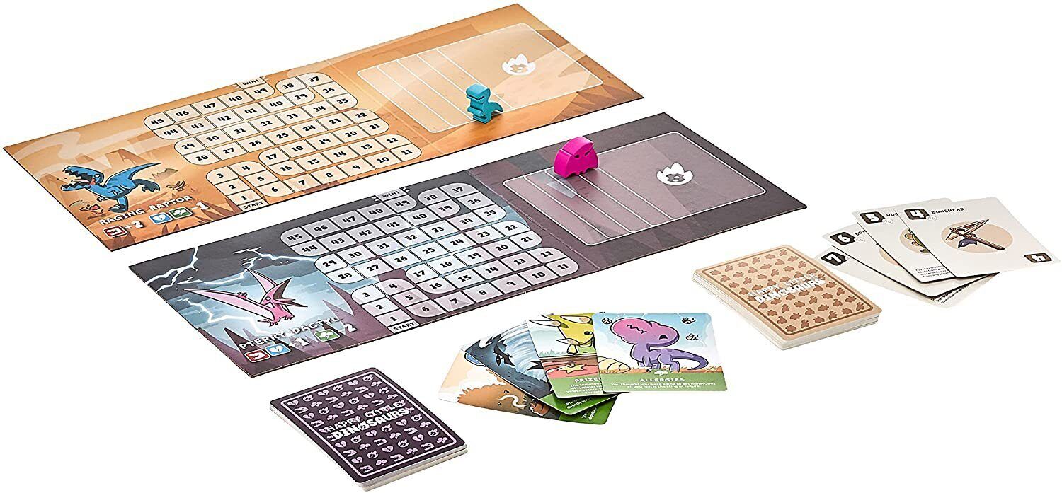 Happy Little Dinosaurs Base Card Game Board Game Friendly Family Party Game