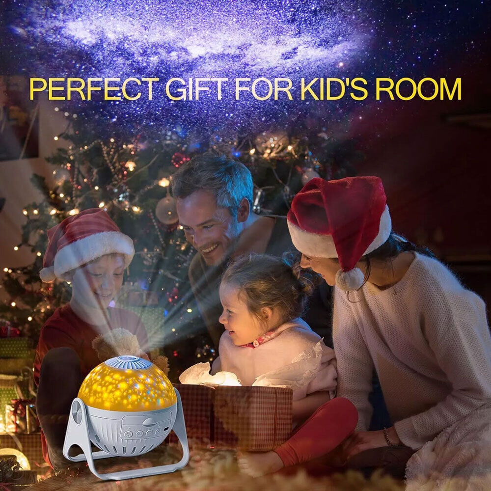 7 in 1 Galaxy Projector Night Light Planetarium LED Star Starry Sky Lamp