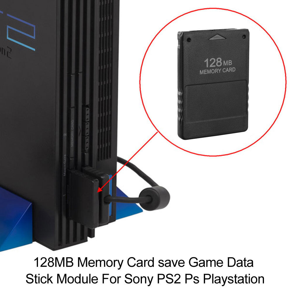 NEW 128MB MEMORY CARD for PLAYSTATION2 PS2 128M