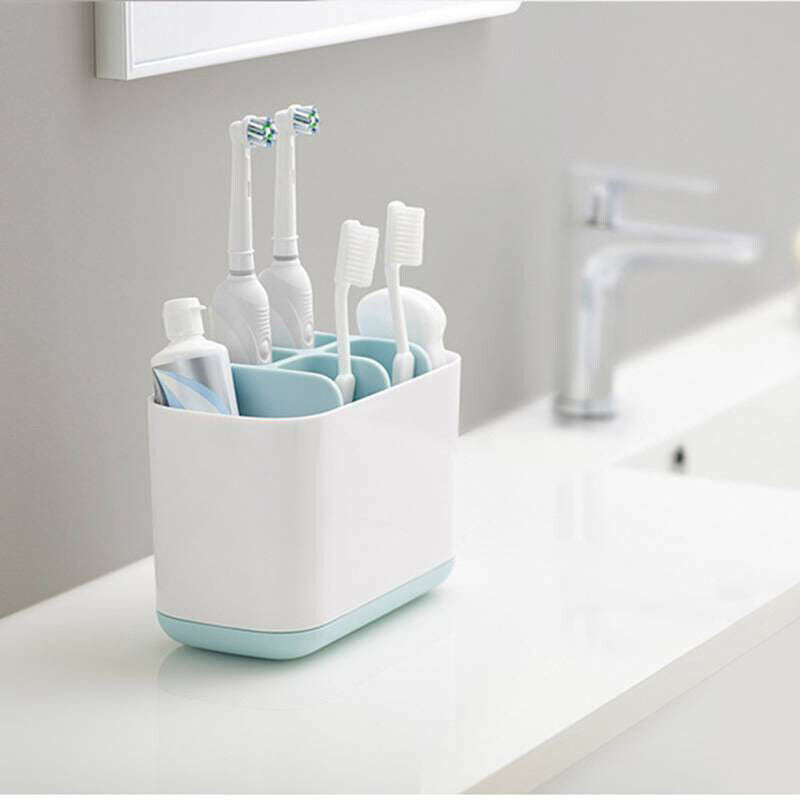 Electric Toothbrush Holder Storage Bathroom Caddy Large Multifunction Organizer