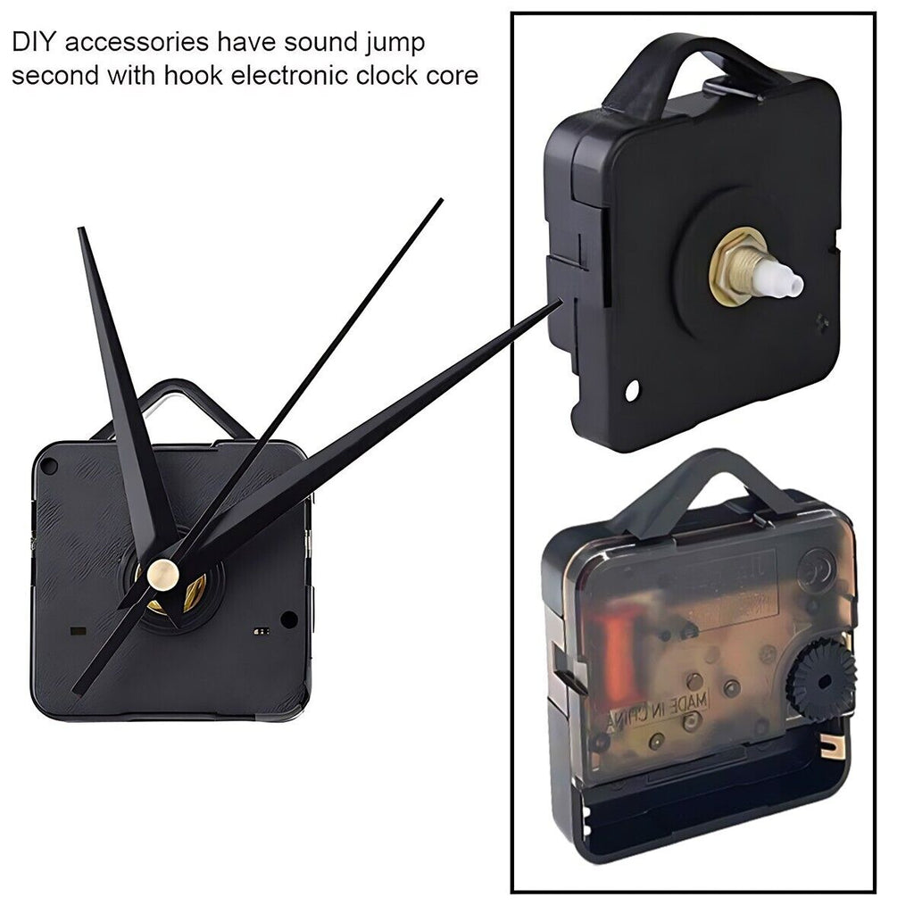 2PCS Silent DIY Quartz Movement Wall Clock Motor Mechanism Repair Kit