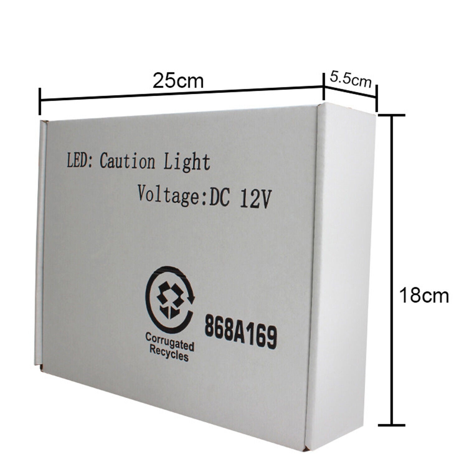 LED Amber Car Truck Emergency Beacon Warning Hazard Flashing Strobe Lights 4X4 
