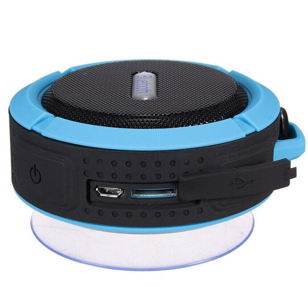 1/2X Portable Shower Handsfree Bluetooth Waterproof Music Speaker Wireless Car