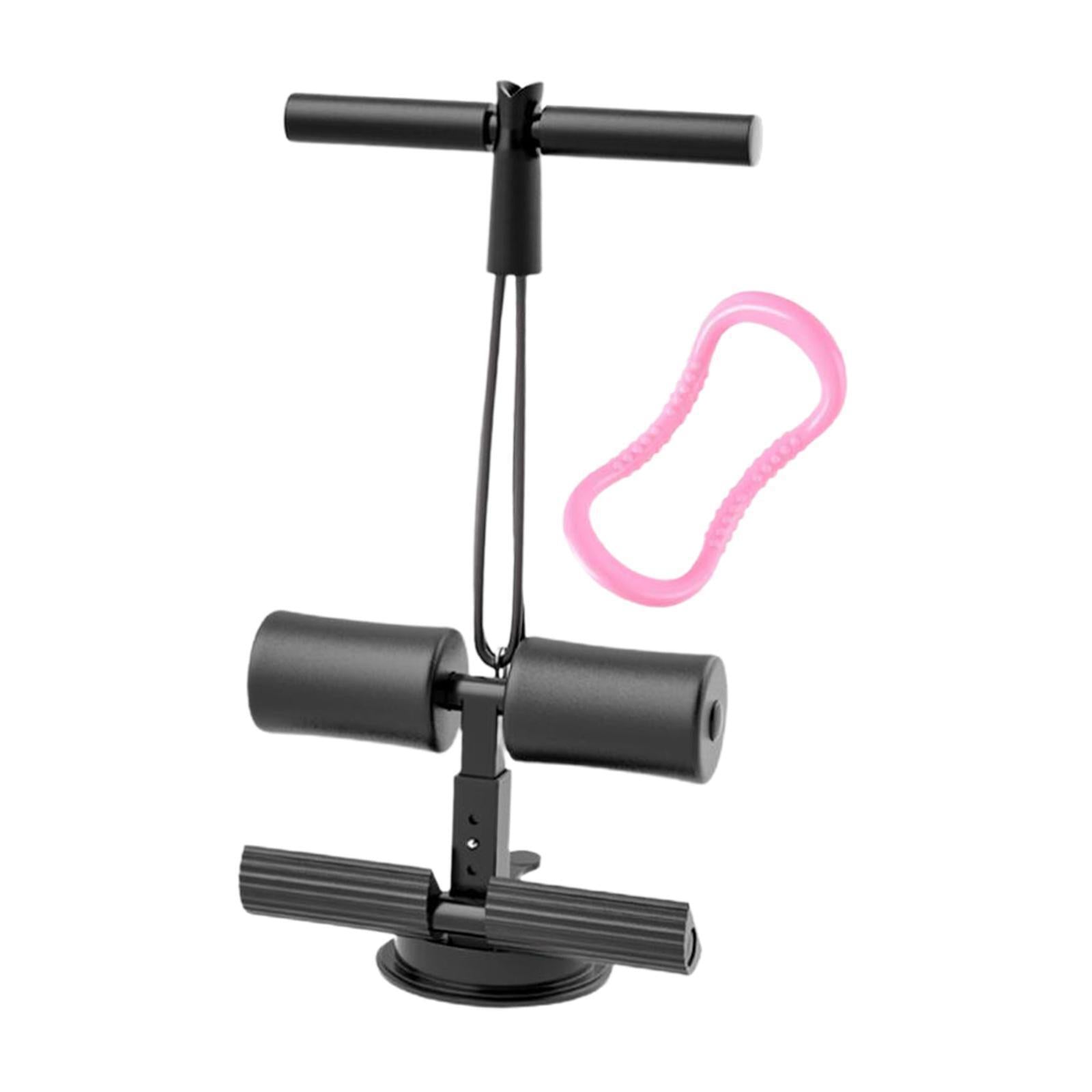 Floor Sit Up Bar Sit Up Assist Device with Suction Cup Abdominal Exercise