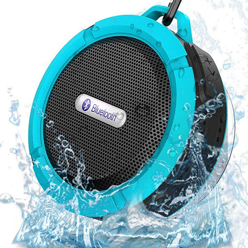 1/2X Portable Shower Handsfree Bluetooth Waterproof Music Speaker Wireless Car