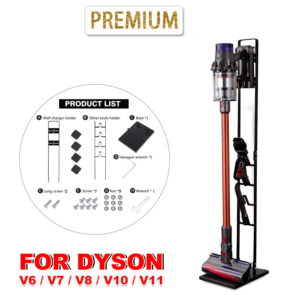 Freestanding holder For Dyson Stand V6 V7 V8 V10 V11 Vacuum Cleaner Rack Holder