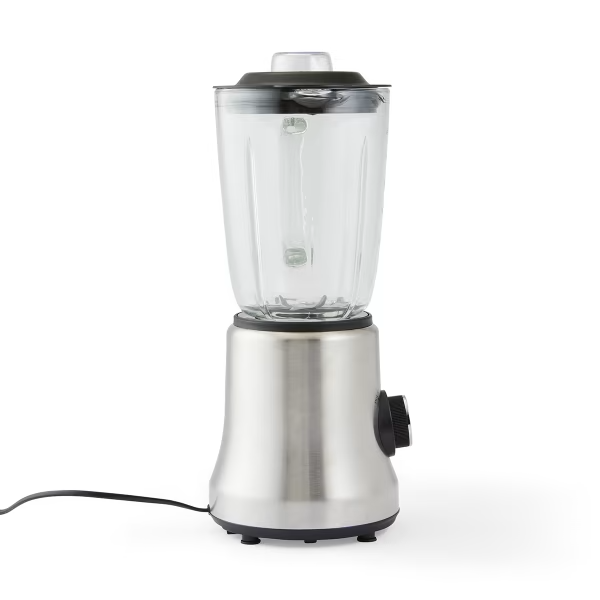1.5 L Stainless Steel Blender with Glass Detachable Jug Ice Crusher Juicer
