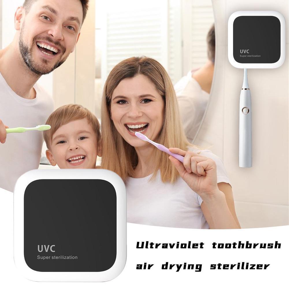 Portable Toothbrush UV Sanitizer Case Rechargeable Toothbrush Sterilizer T2 R3A8