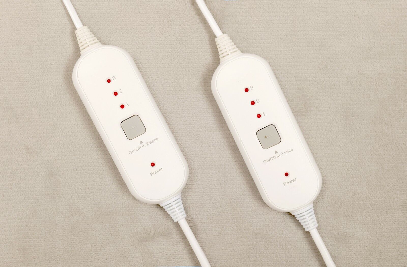 Electric Blanket Winter Warm Soft Velvet Heated With under Pads Fully Fitted S/D/Q/K