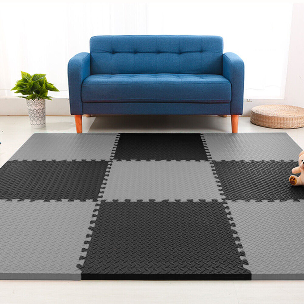 Interlocking Heavy Duty EVA 96X Foam Gym Flooring Mat Floor Mats Tiles 60X60Cm