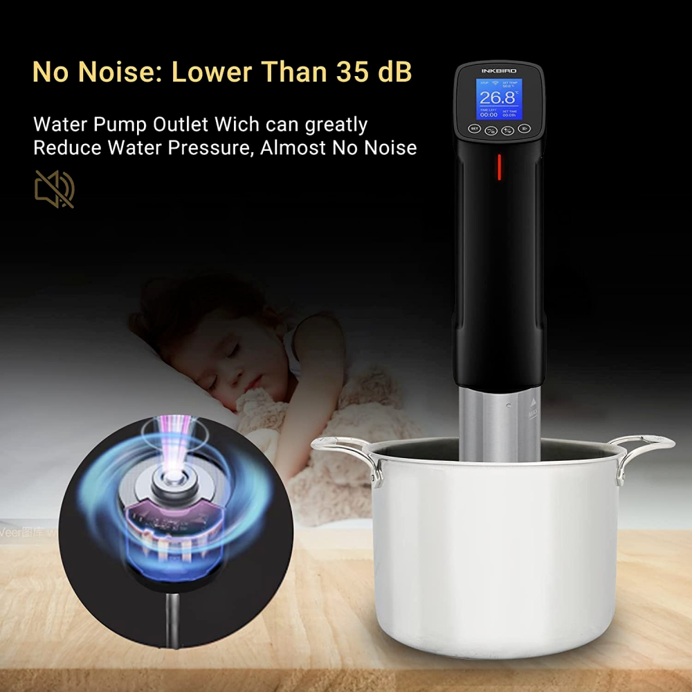 Wifi Sous Vide Programmable Precision Cooker 3D Water Circulation Smart Immersion Circulator