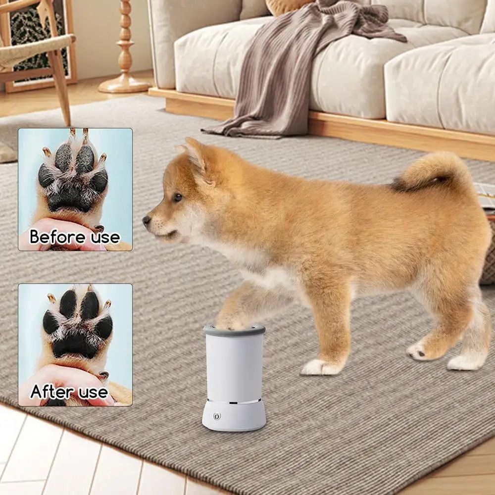 Pet Feet Washer USB Charging Electrical Pet Paw Cleaner Automatic Washear