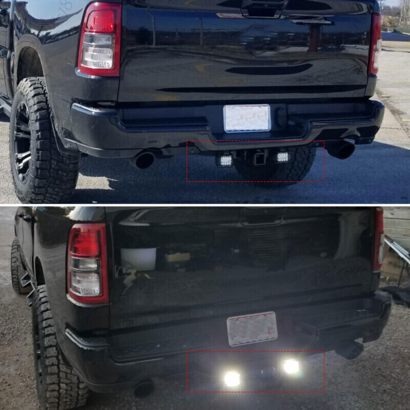 12V LED Work Light Bar Flood Spot Lights With Adjustable mounting bracket Driving Lamp Offroad Car Truck ATV SUV