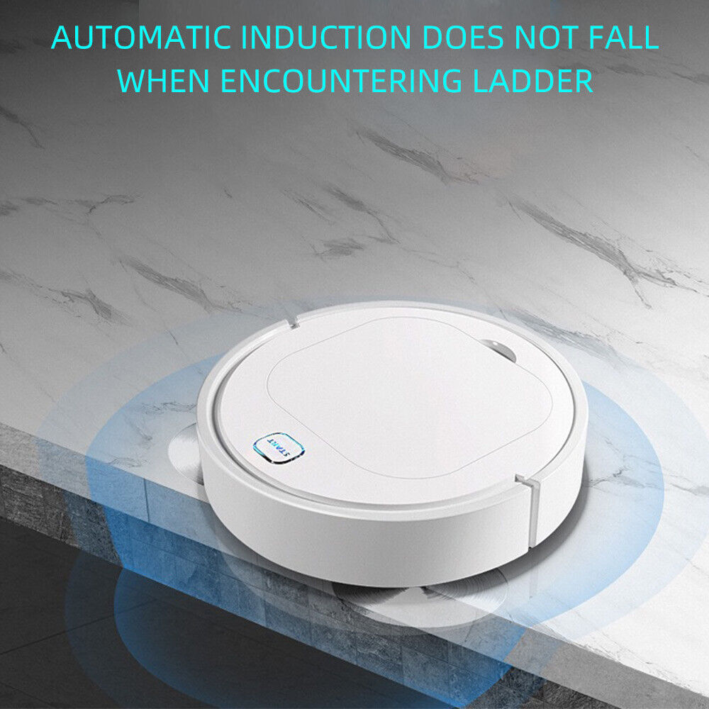 Wireless Smart Robots Automatic Vacuum Cleaner Home Cleaning USB Wet Dry Mop Rechargeable