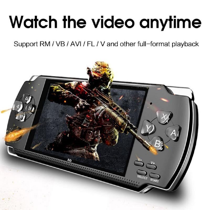 4.3 Inch 8GB Retro Portable Handheld Game Console Player 10000+ Games Built In