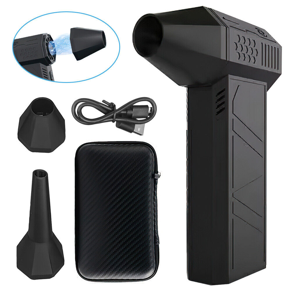 X3 Violent Blower Mini Turbo Jet Fan Handheld Brushless Motor 130,000 RPM 52M/S