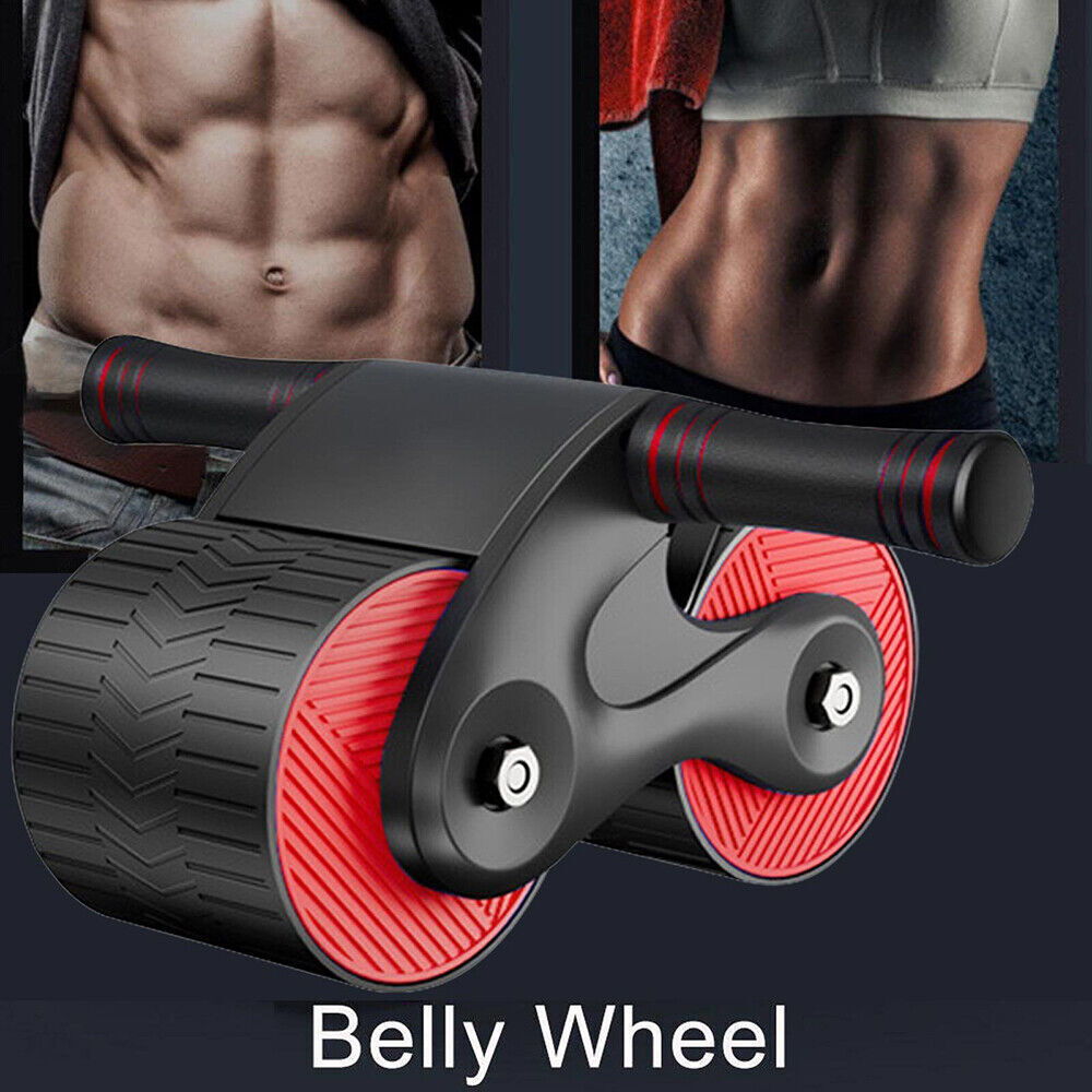 Anti Slip AB Roller Abdominal Wheel Automatic Rebound Fitness Training Equipment