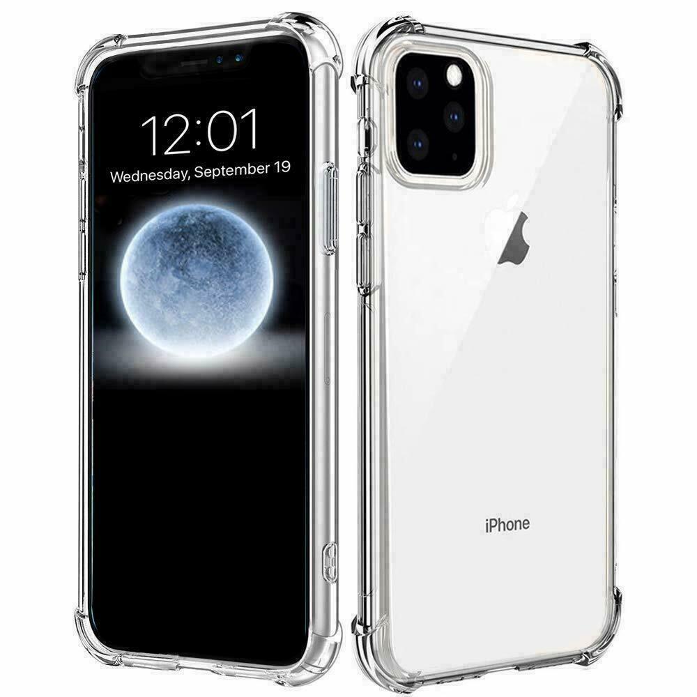 Clear Shockproof Bumper Back Case Cover For iPhone 15 14 13 12 11 Pro XS MAX XR