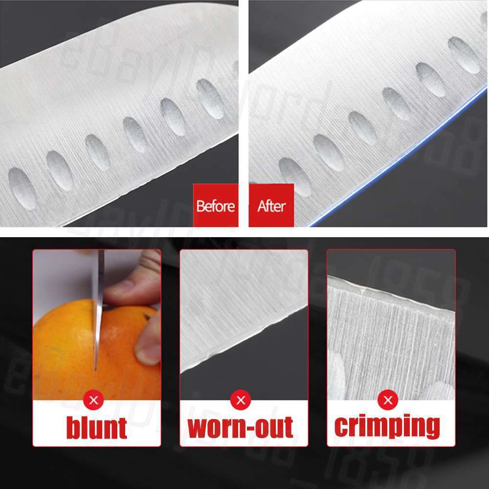 Dual Whetstone Knife Sharpening Stone 1000/6000 Grit Water Wet Stone Sharpener
