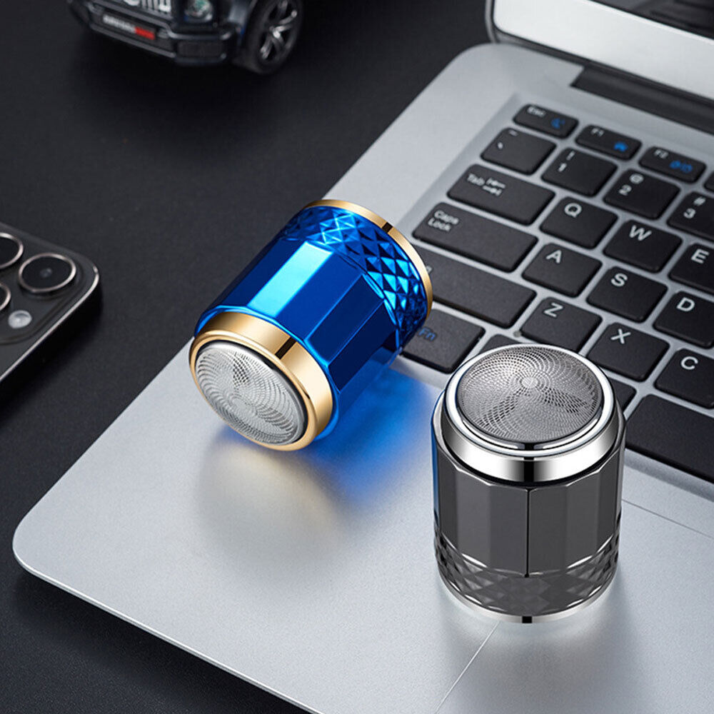 Mini Electric Shaver Pocket Size Waterproof Razor Washable Portable for Men