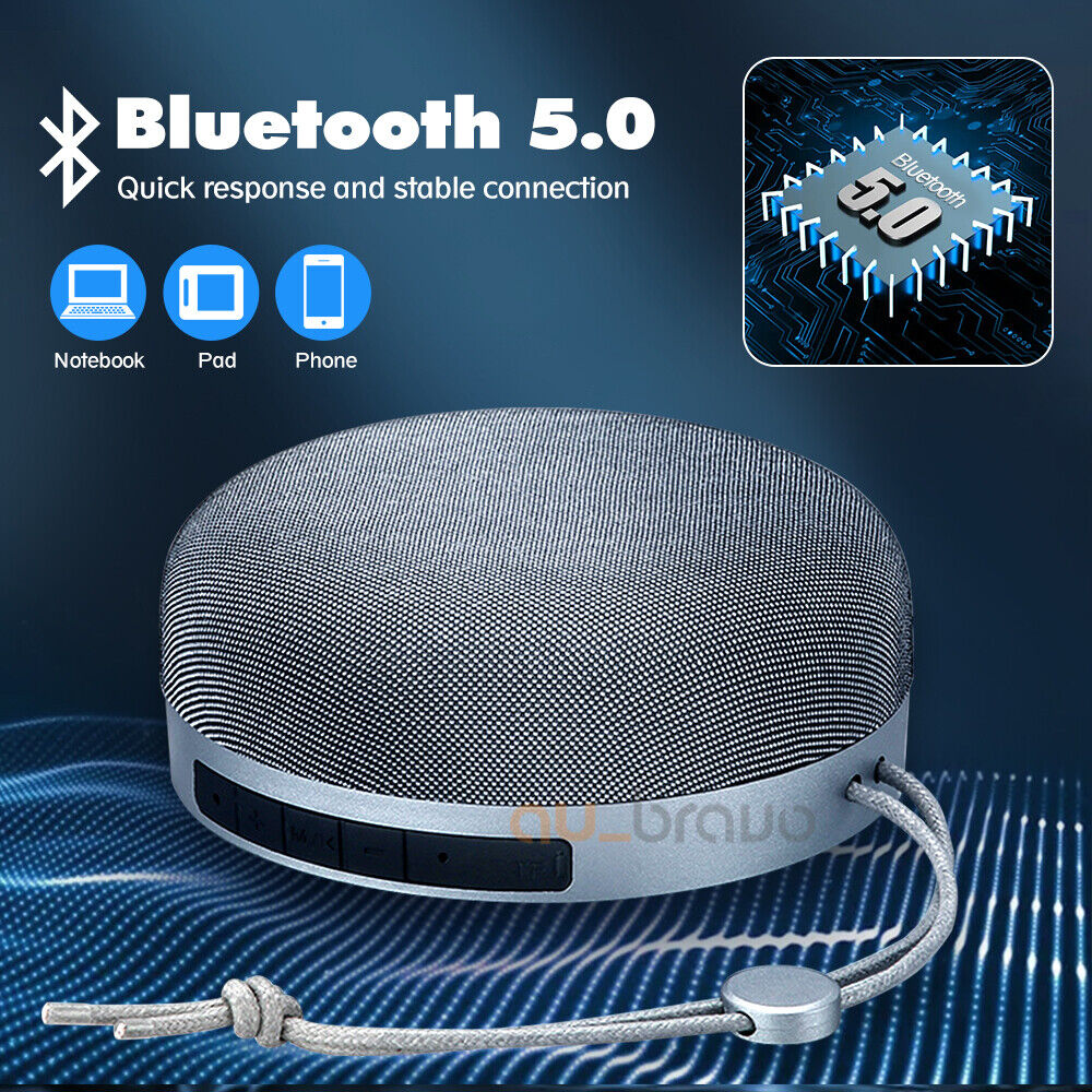 WATERPROOF WIRELESS BLUETOOTH SPEAKERS HANDSFREE MIC BATHROOM SHOWER SPEAKER