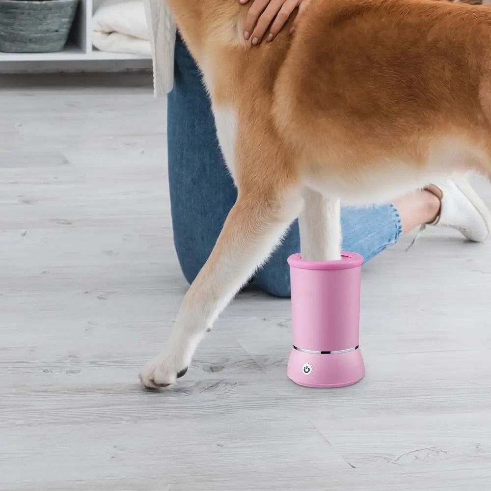Pet Feet Washer USB Charging Electrical Pet Paw Cleaner Automatic Washear