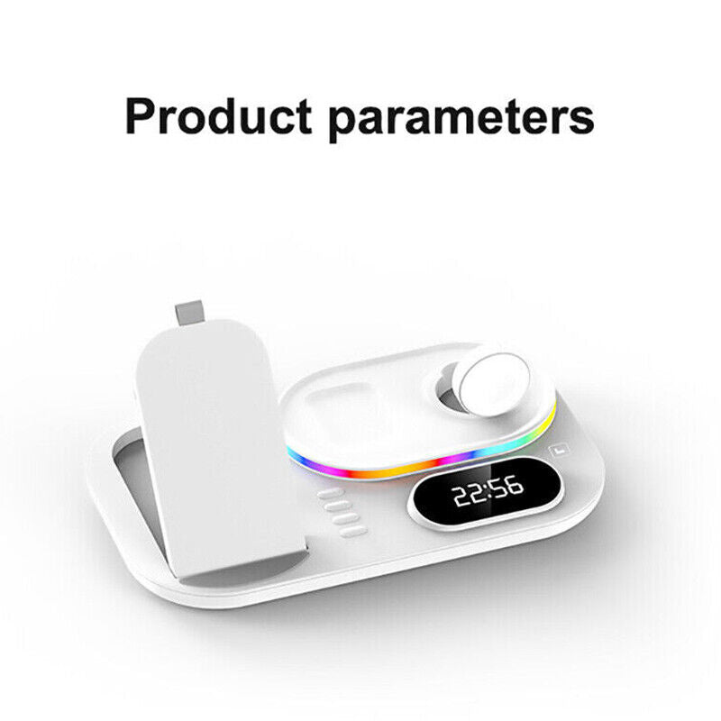 30W Wireless Fast Chargers Dock Charging Station 4 in 1 For Phone