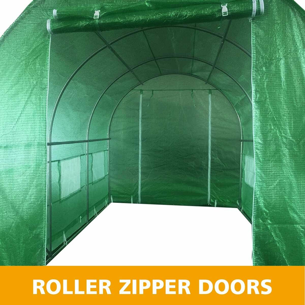 Walk In Greenhouse Tunnel Plant Garden Storage 2x3x2M