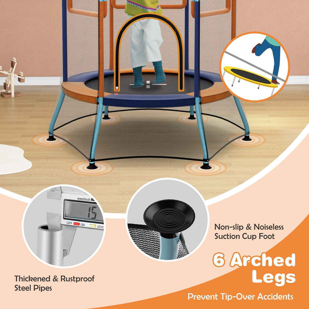 Kids Mini Trampoline Indoor Outdoor Recreational Trampoline Gift for Boys Girls