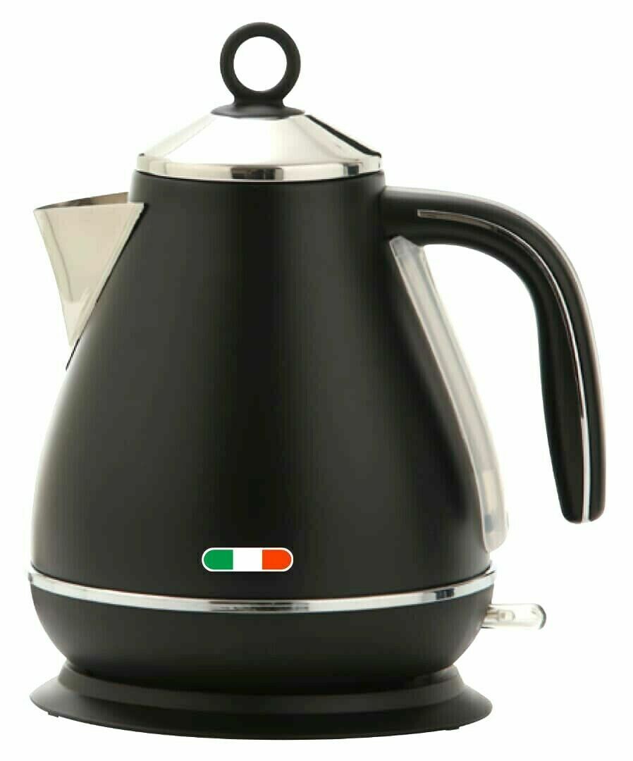 Vintage Premium Italian Design Electric Kettle 1.7L Stainless Steel Auto off 2200W Not Delonghi 4 Color