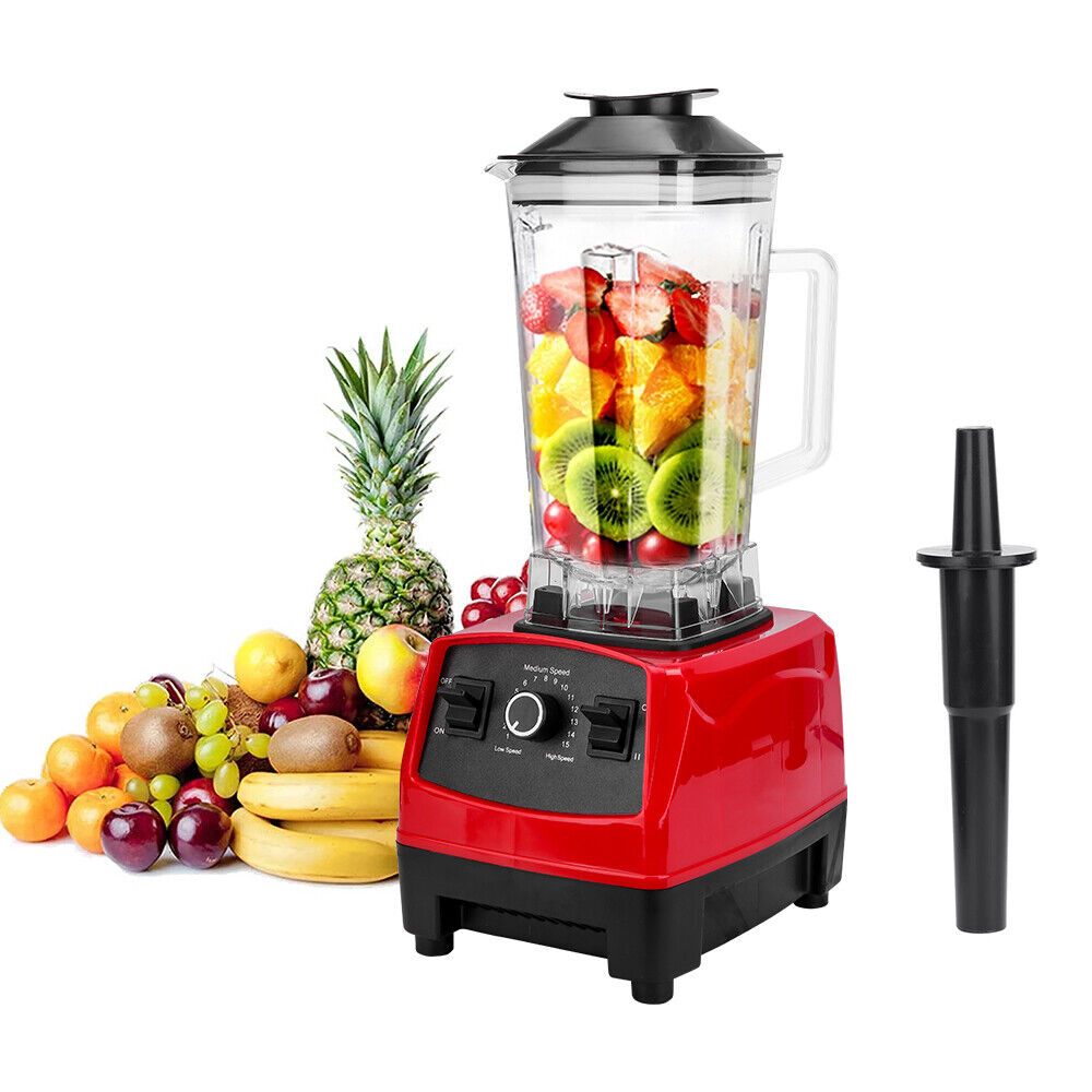 2L Electric Commercial Smoothie Blender Mixer Food Processor Juicer Ice Crush 