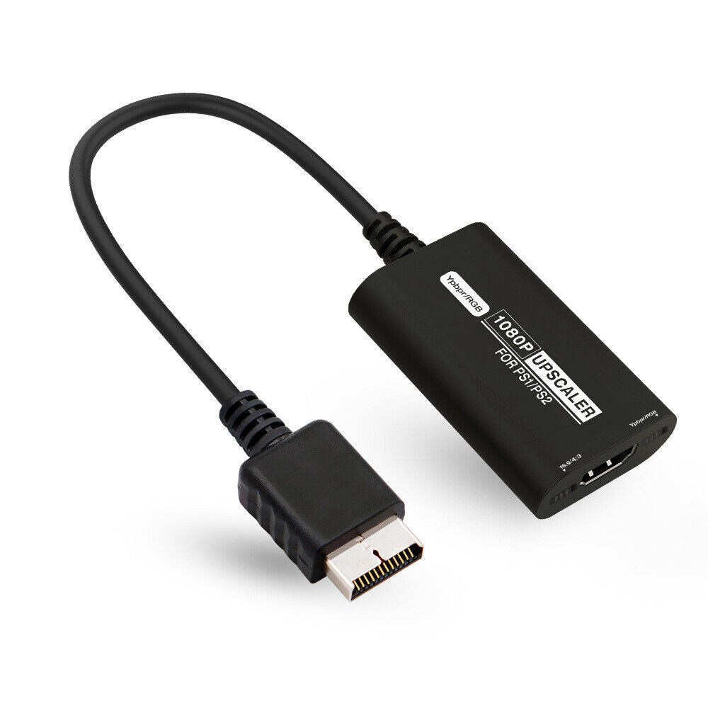 PS1 PS2 to HDMI Adapter Converter RGB Ypbpr to HDMI for Playstation 1 PSX PS2