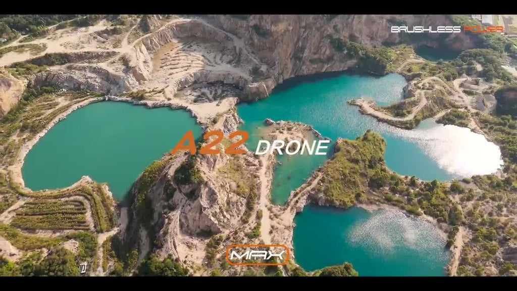 8K Wifi Brushless Drone with HD Triple Camera Foldable GPS 5G RC Quadcopter Toys