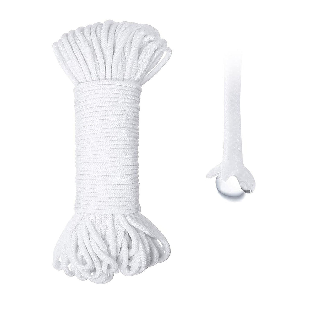 15-60M Self Watering Wick Cord Cotton Rope String Indoor Potted Plant Flower 6Mm