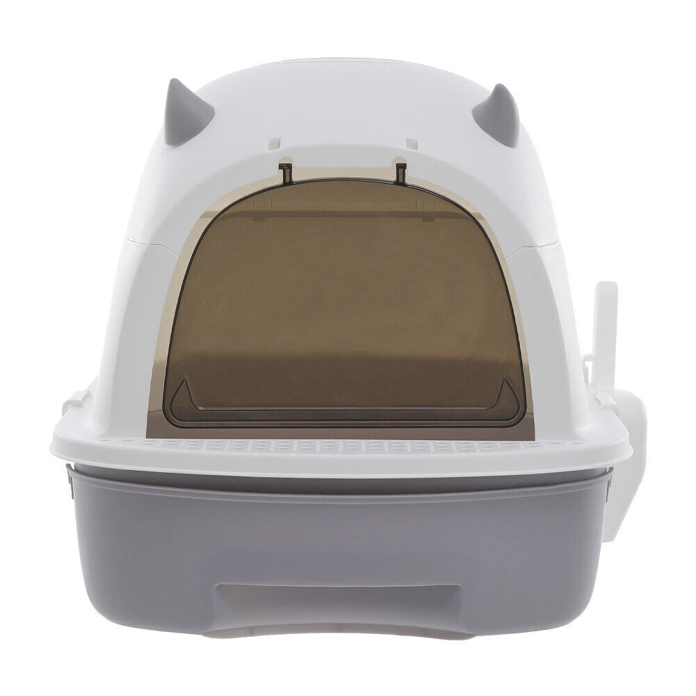 Large Cat Litter Box Self Cleaning Pan Drawer Anti-Splashing Cat Potty Tray AU