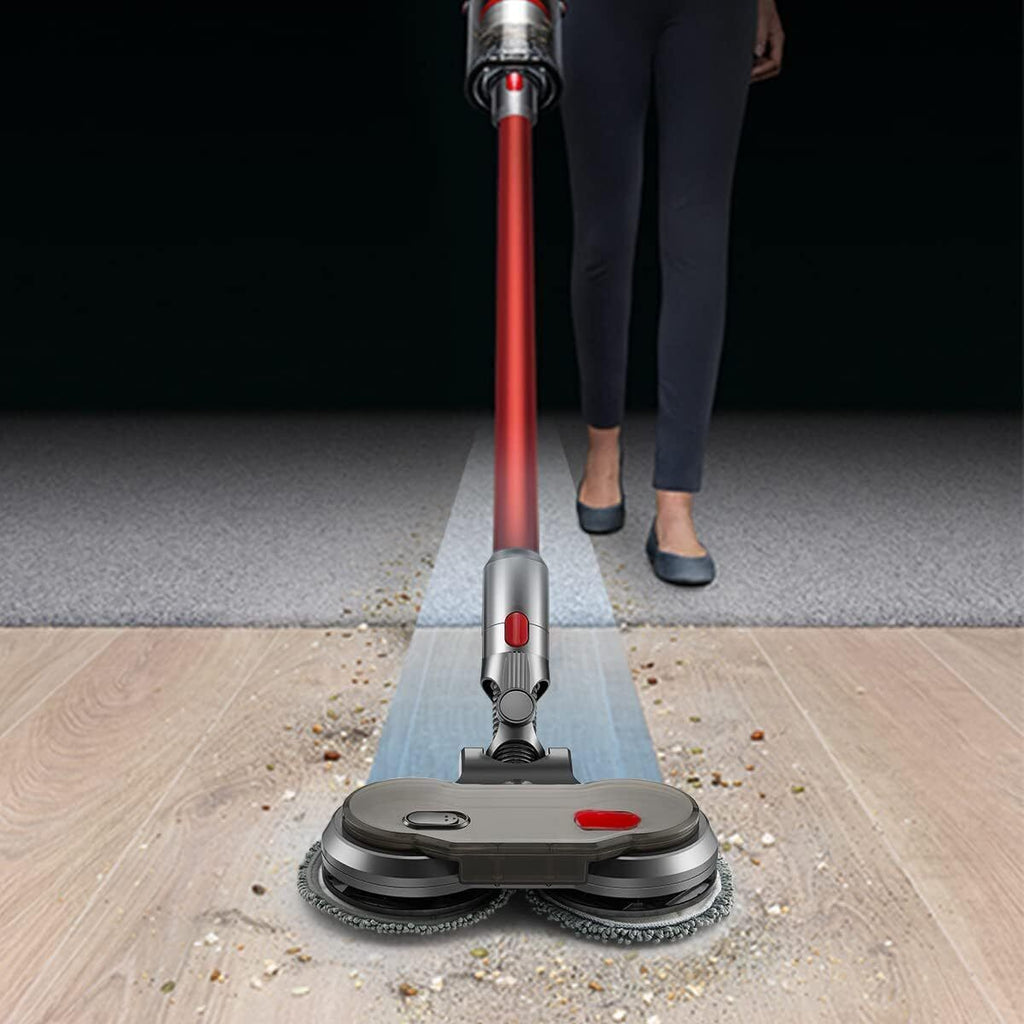 Electric Motorised Mop Head for Dyson V7 V8 V10 V11 V15 Vacuum Cleaners W/6 Pads
