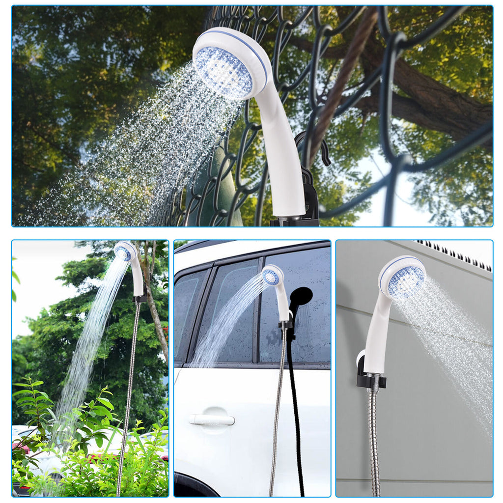 Portable Camping Mobile Shower USB Rechargeable Electric Shower Pump Outdoor 